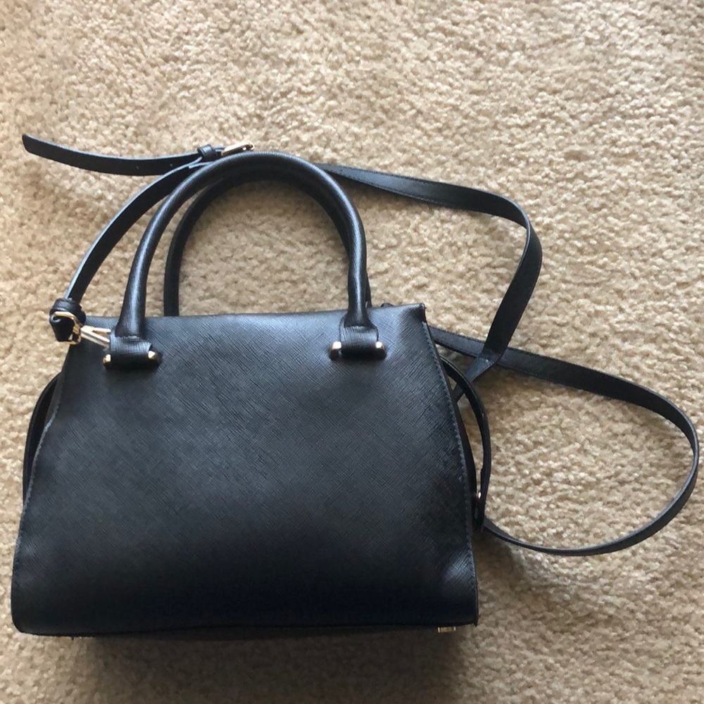 Classic black handbag